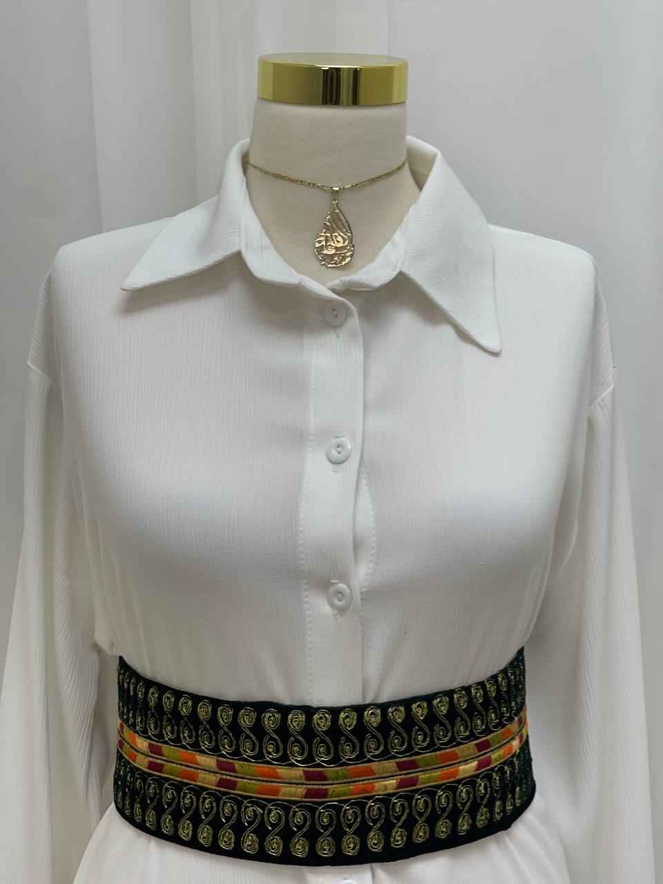 Heritage Embroidered Waist Belt