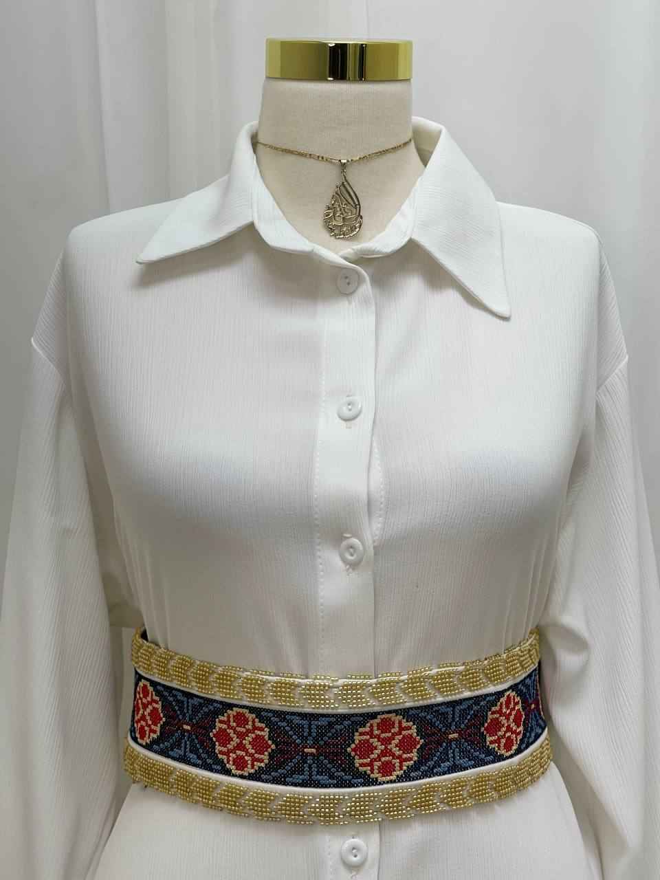Heritage Embroidered Waist Belt