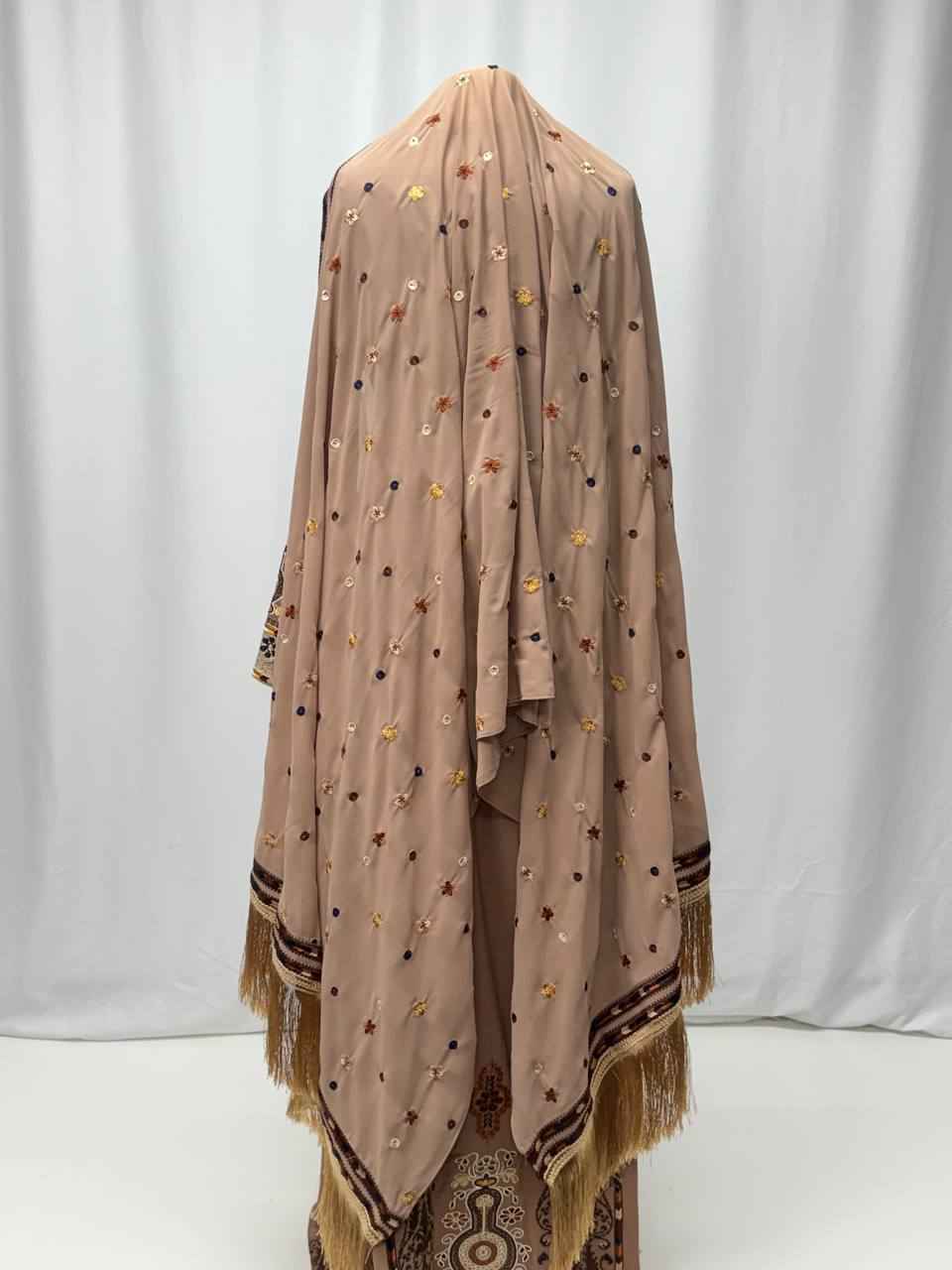 Sienna Embroidered Heritage Thobe