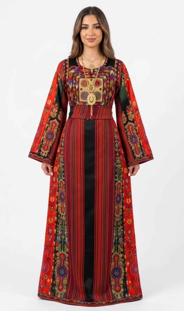 Raneem Majdalawi Heritage Thobe