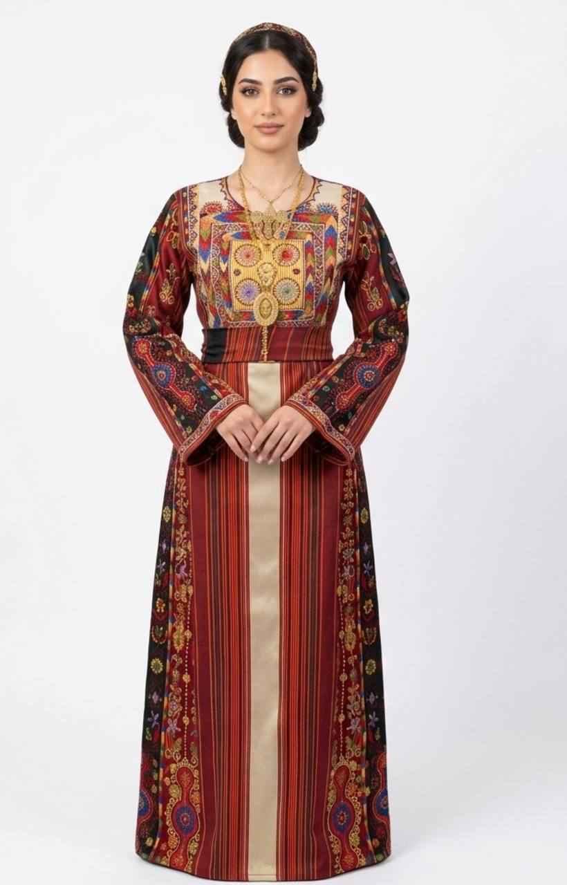 Raneem Majdalawi Heritage Thobe