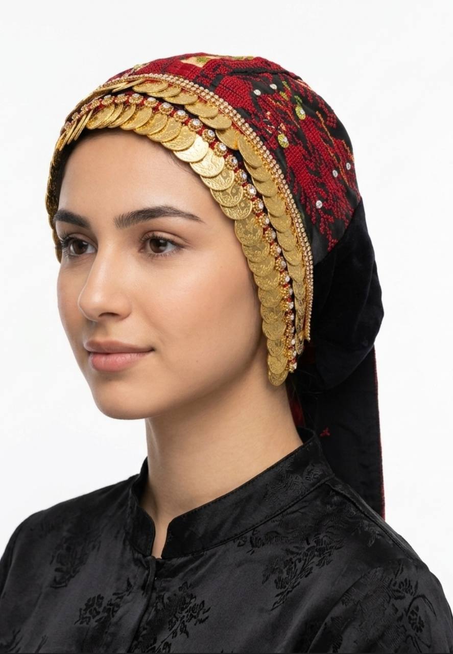 Rashadi Gold Lira Heritage Headpiece