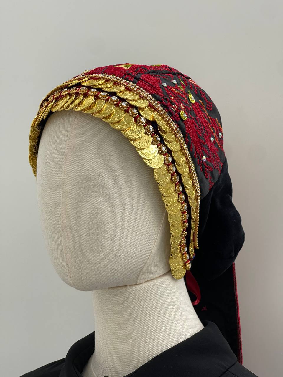Rashadi Gold Lira Heritage Headpiece