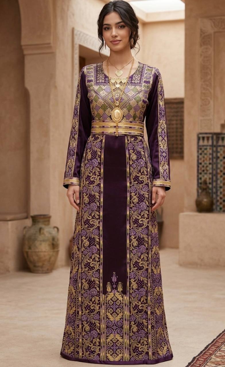 Maysara Embroidered Thobe