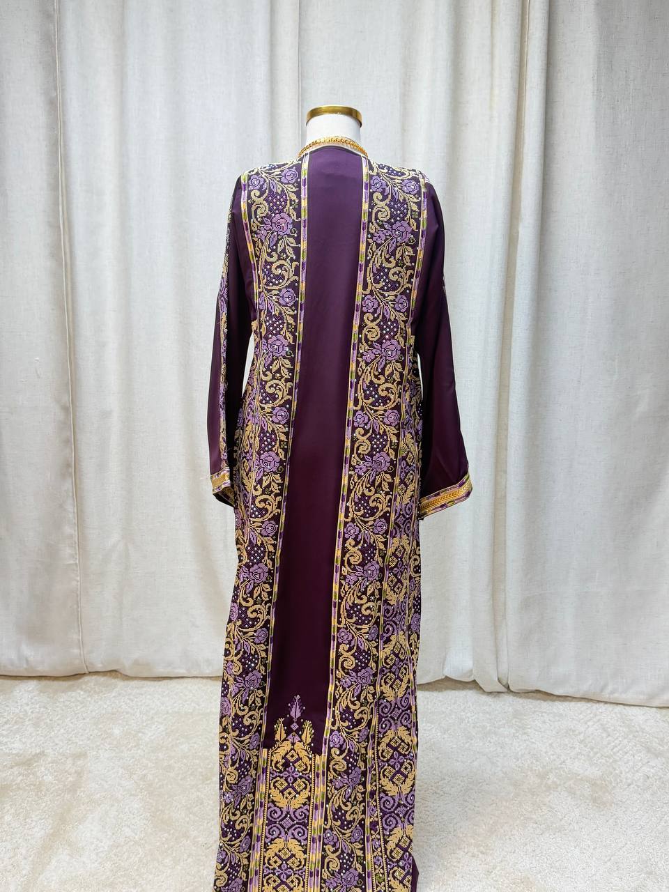 Maysara Embroidered Thobe