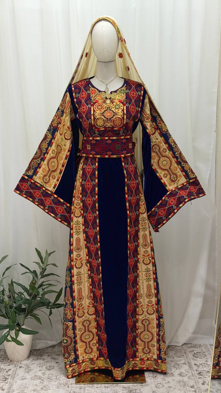 Suhaila Qasab Velvet Thobe