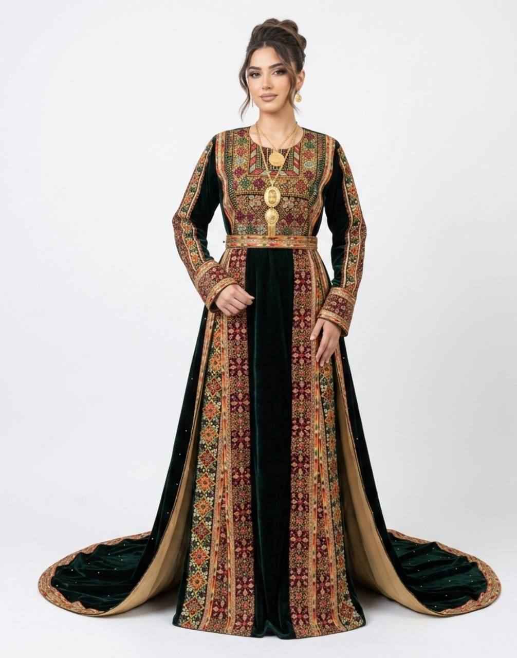 Sarah Velvet Heritage Thobe