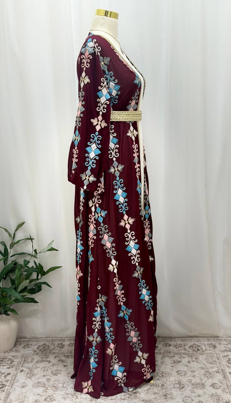 Sultana Royale Embroidered Caftan ✨
