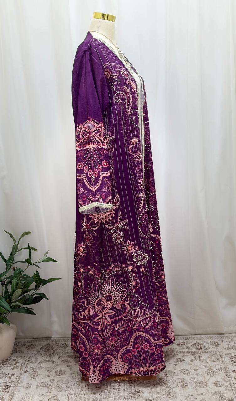 Pearl Luxe Abaya Set