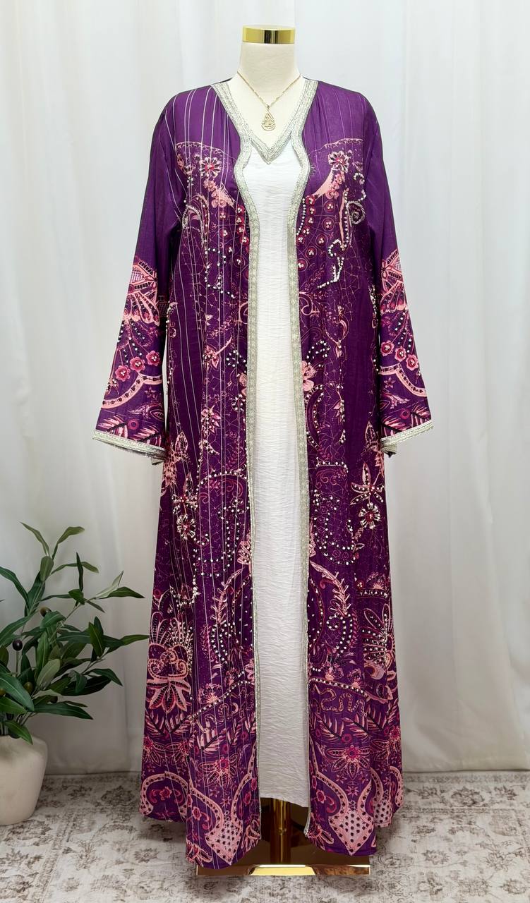 Pearl Luxe Abaya Set