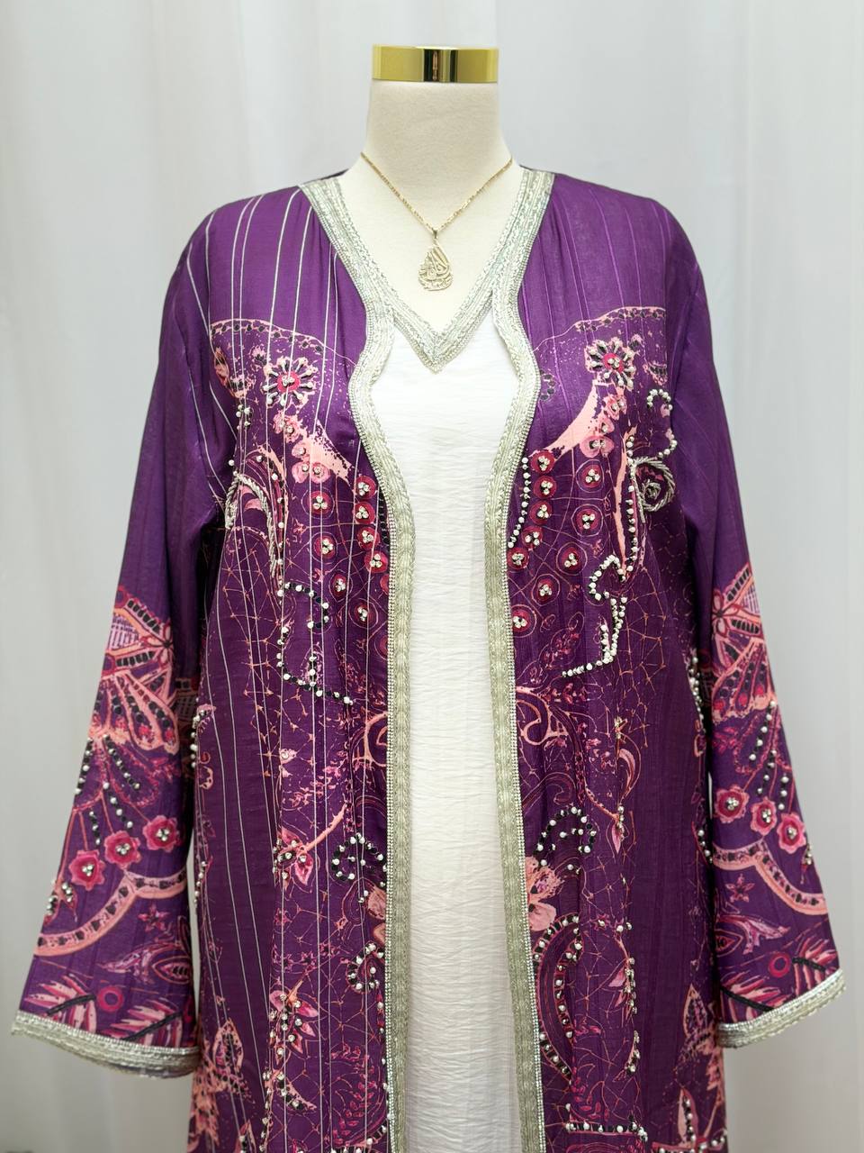 Pearl Luxe Abaya Set