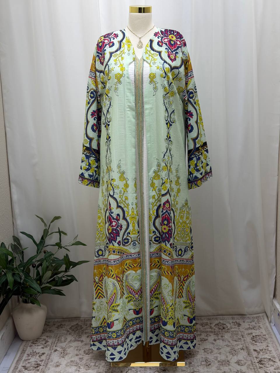 Layali Mosaic Abaya Set