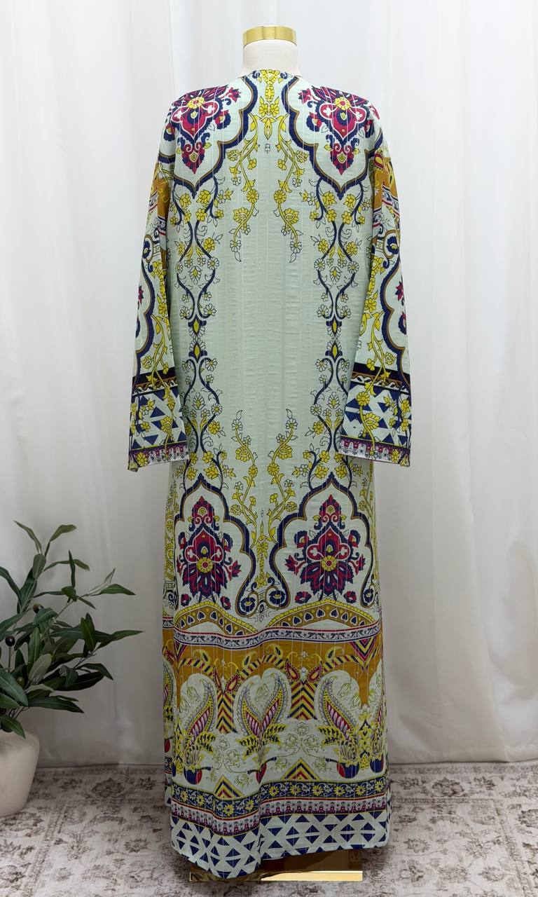 Layali Mosaic Abaya Set