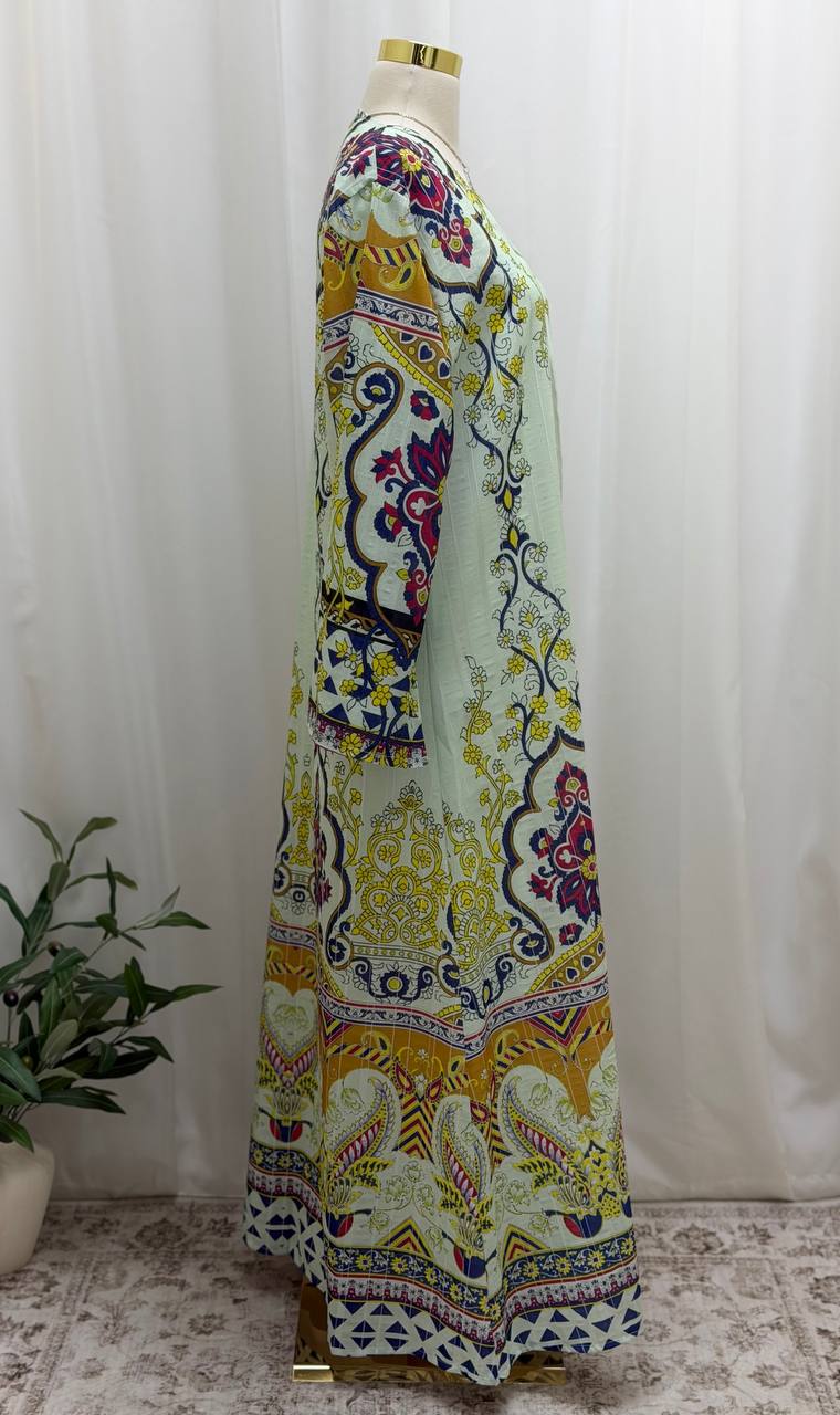 Layali Mosaic Abaya Set
