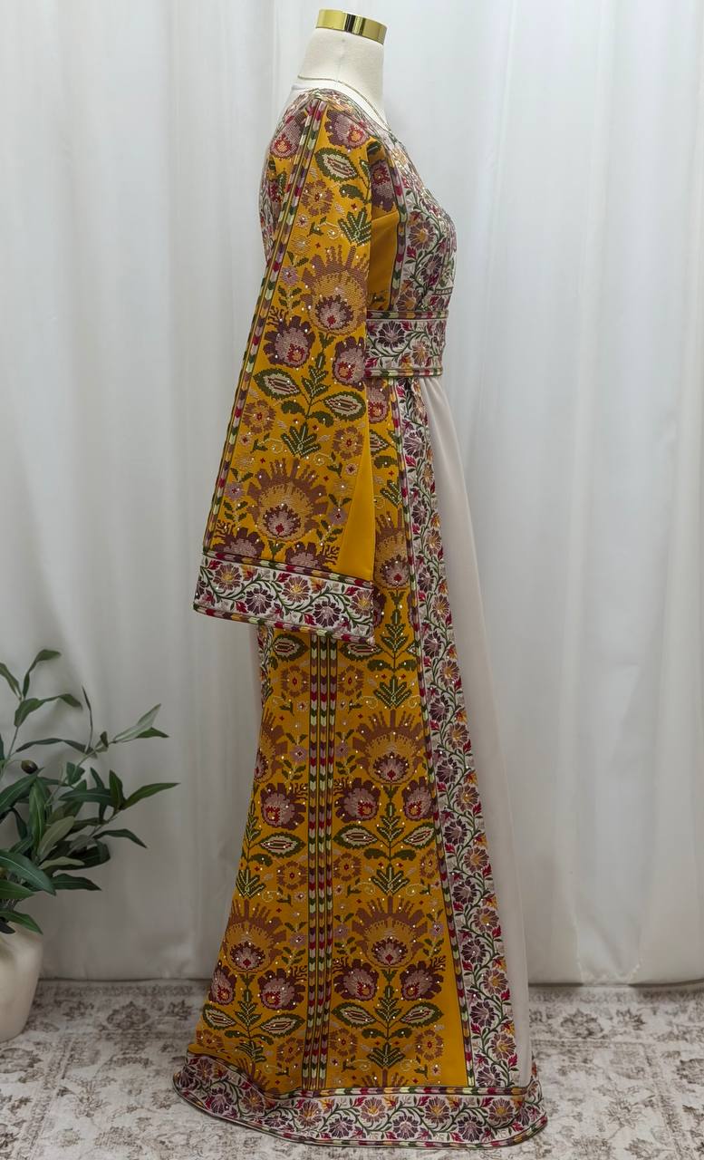 Palestinian Bloom Tatreez Thobe