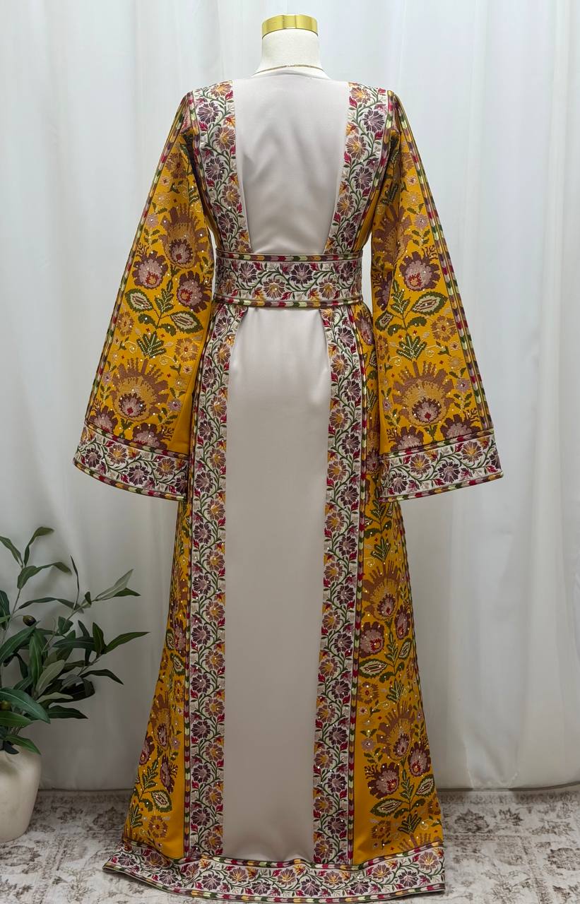 Palestinian Bloom Tatreez Thobe