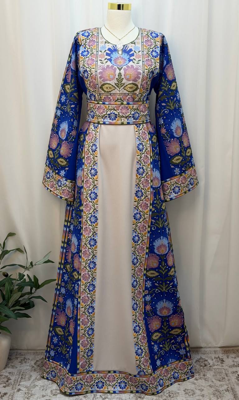 Palestinian Bloom Tatreez Thobe