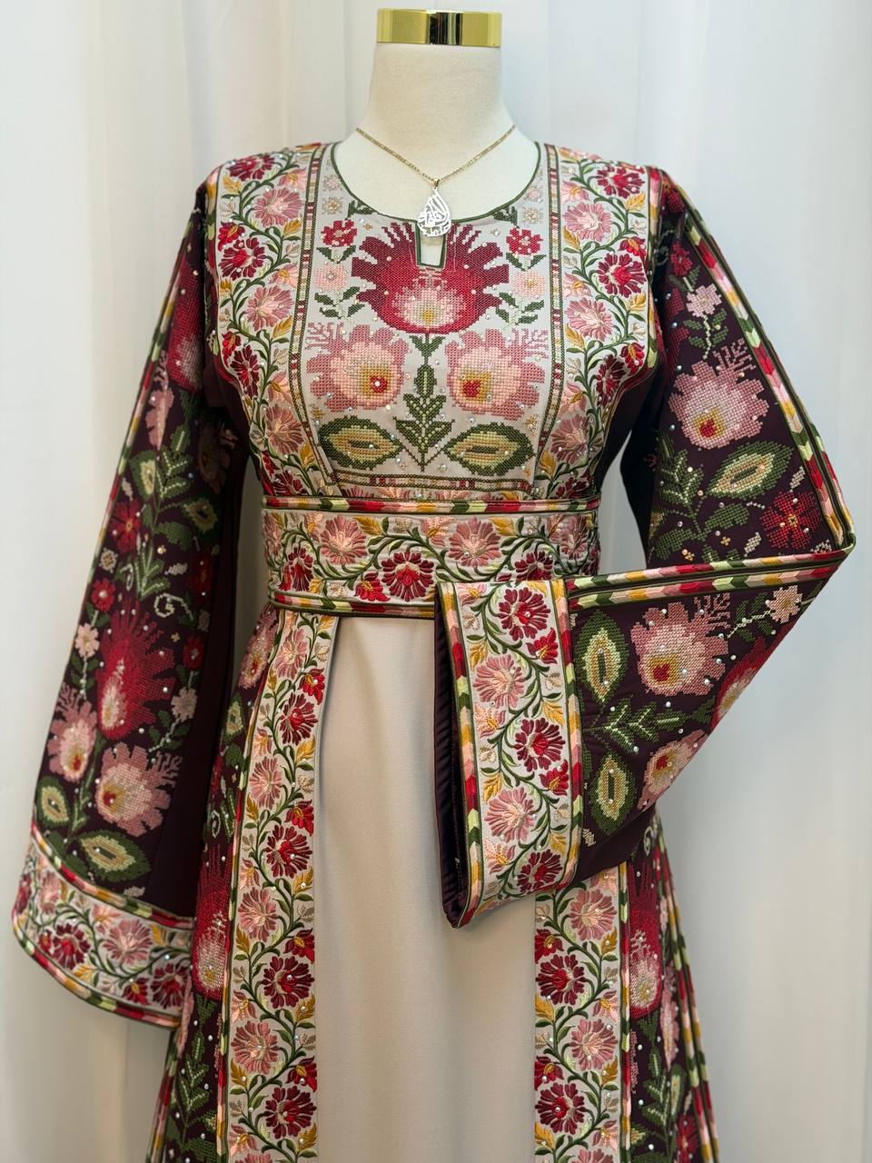 Palestinian Bloom Tatreez Thobe