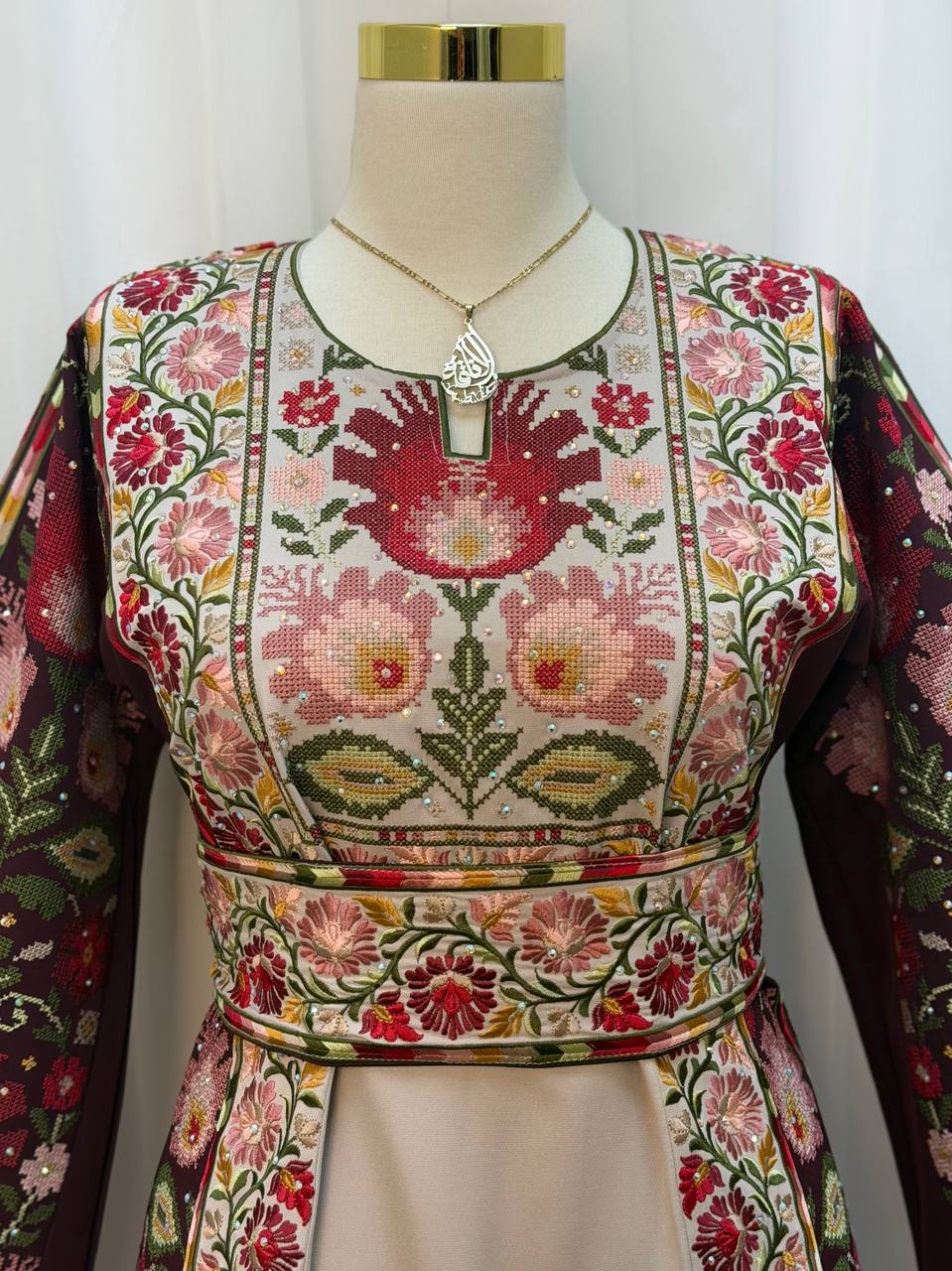 Palestinian Bloom Tatreez Thobe