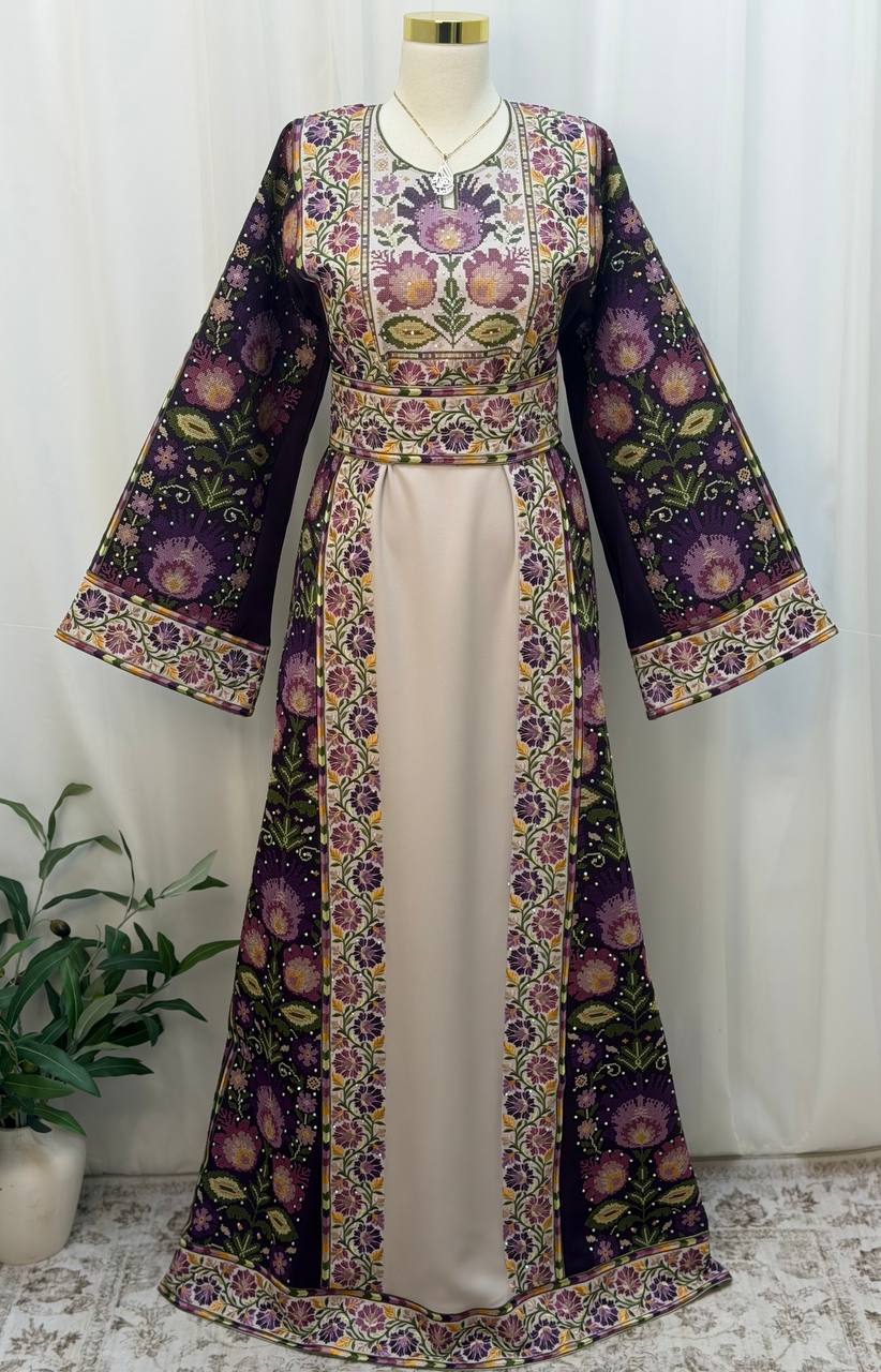 Palestinian Bloom Tatreez Thobe