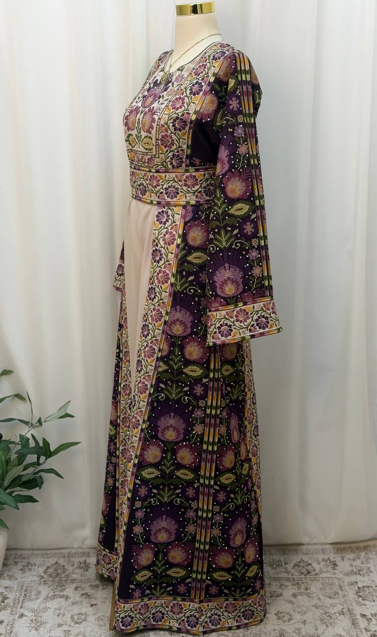 Palestinian Bloom Tatreez Thobe
