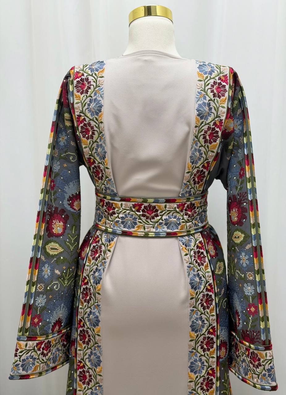Palestinian Bloom Tatreez Thobe