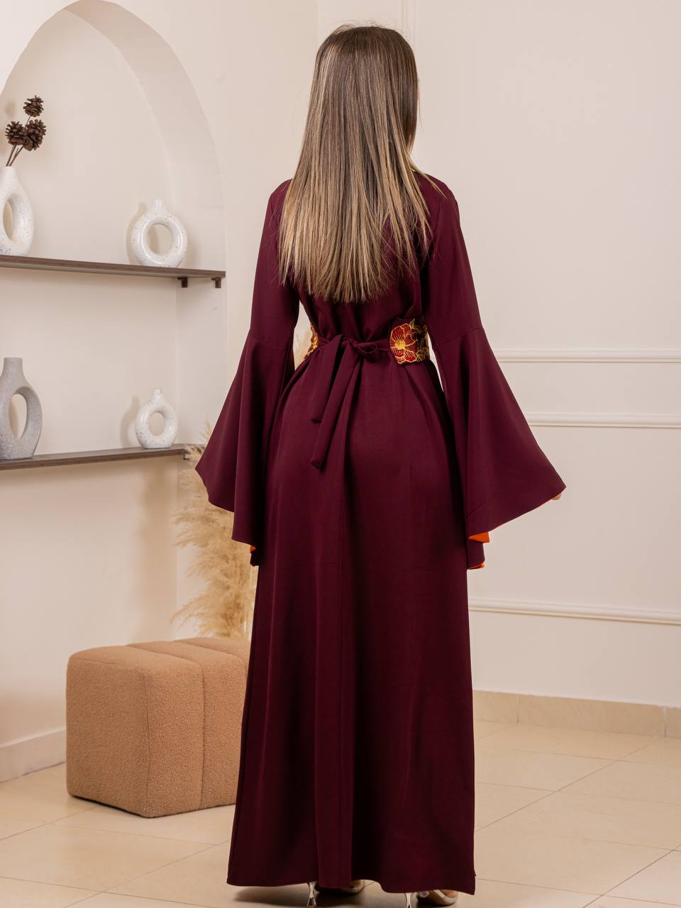 Jumana Embroidered Maxi Dress
