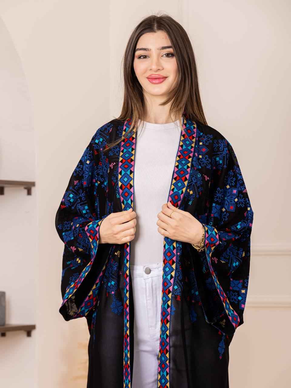 Layan Embroidered Heritage Bisht