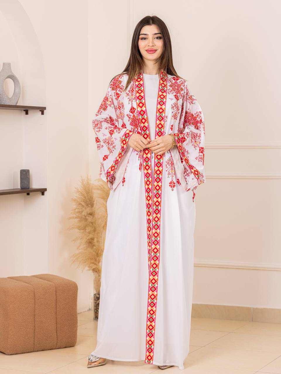Layan Embroidered Heritage Bisht