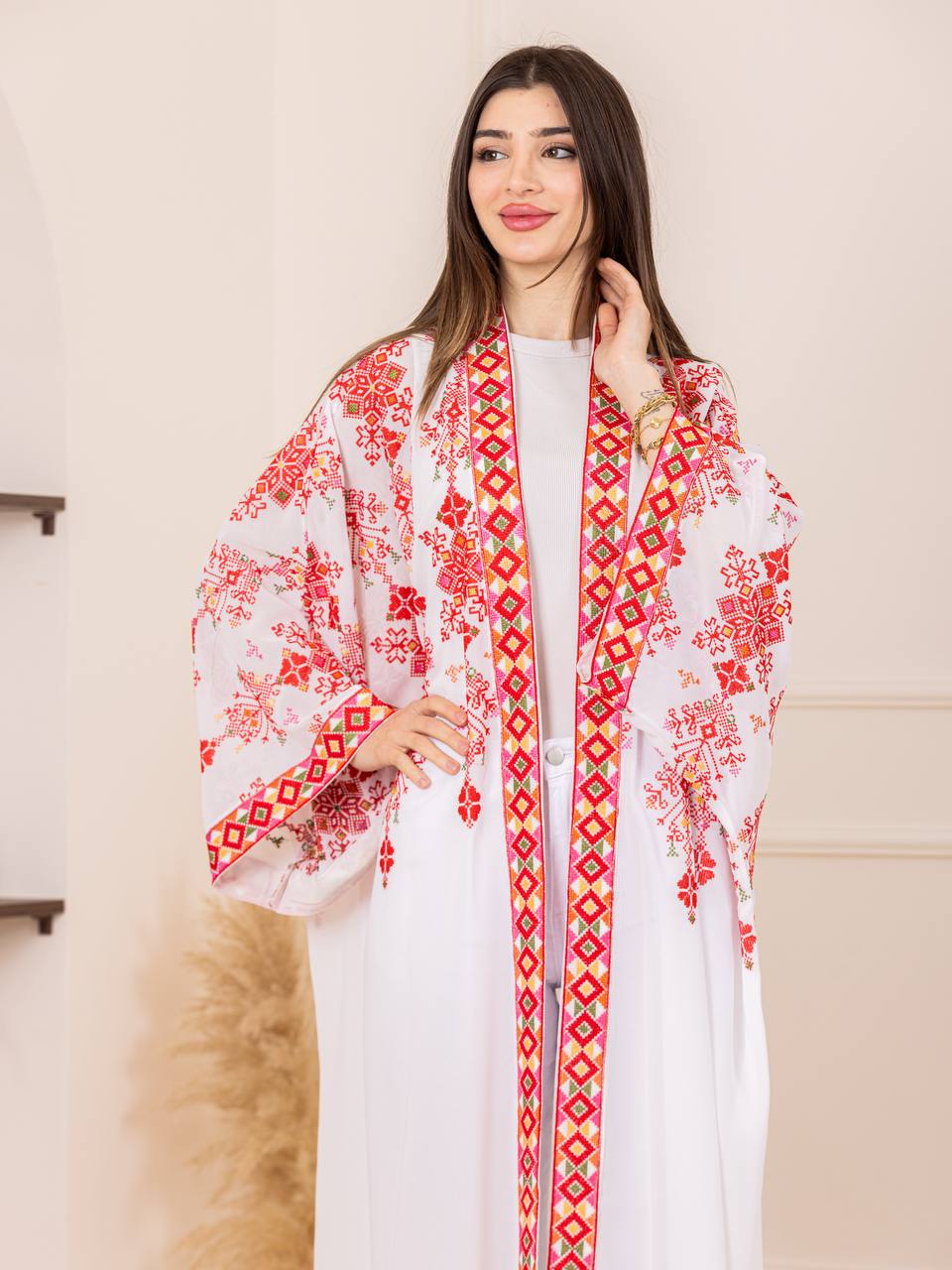 Layan Embroidered Heritage Bisht