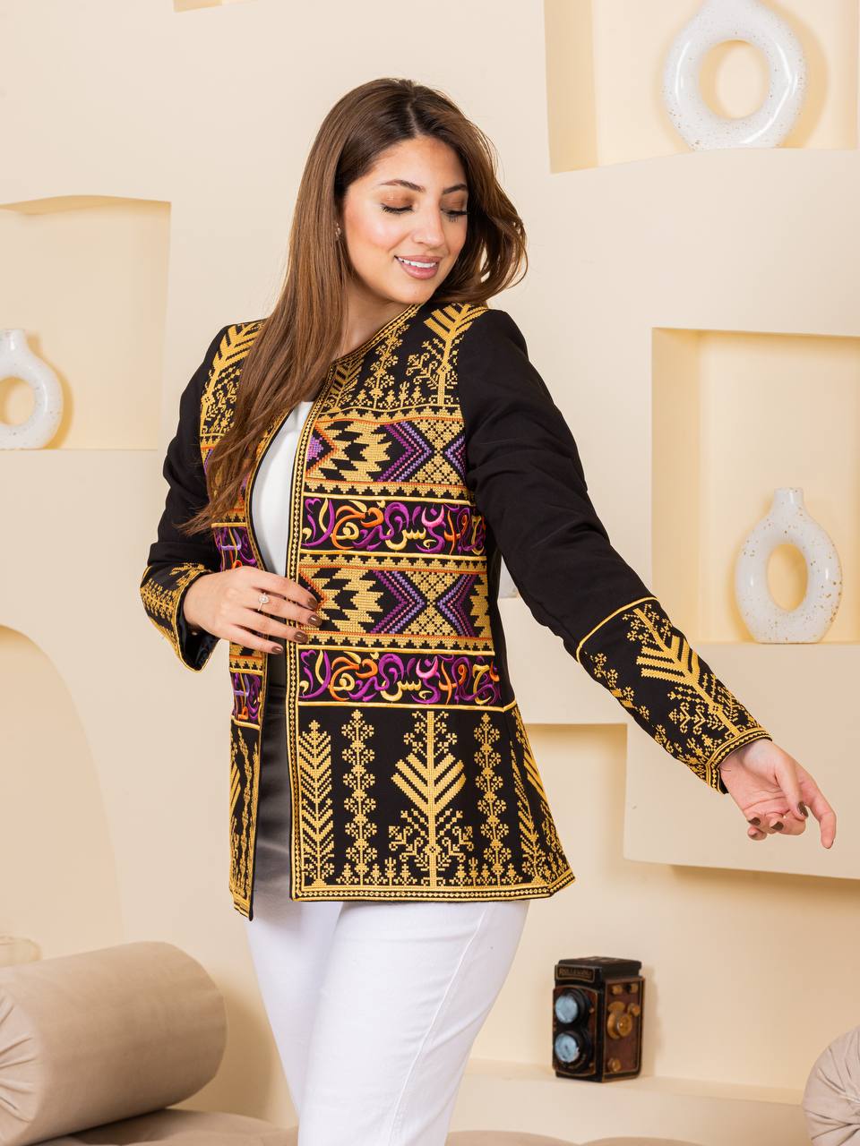Karmel Heritage Embroidered Jacket