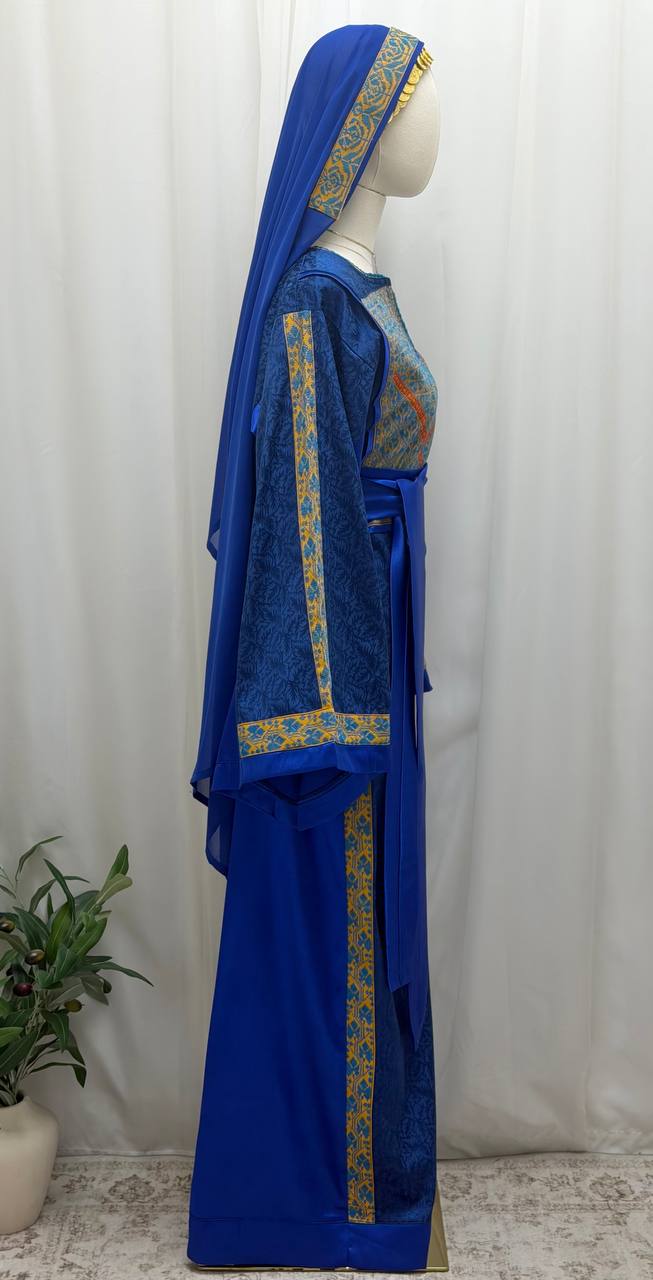 Hand-Embroidered Ghabani Heritage Thobe