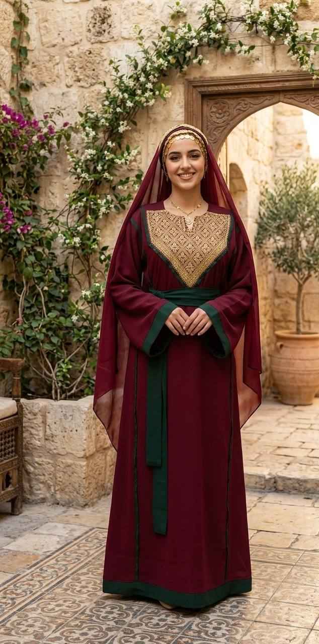 Karmel Al-Muluk Hand-Embroidered Thobe