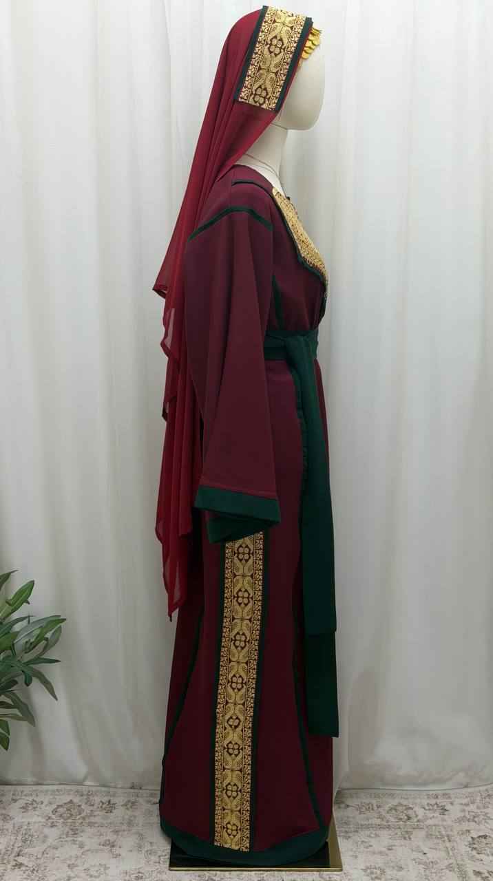 Karmel Al-Muluk Hand-Embroidered Thobe