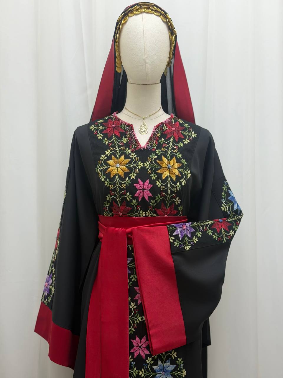 Rawabi Al-Quds Hand-Embroidered Thobe