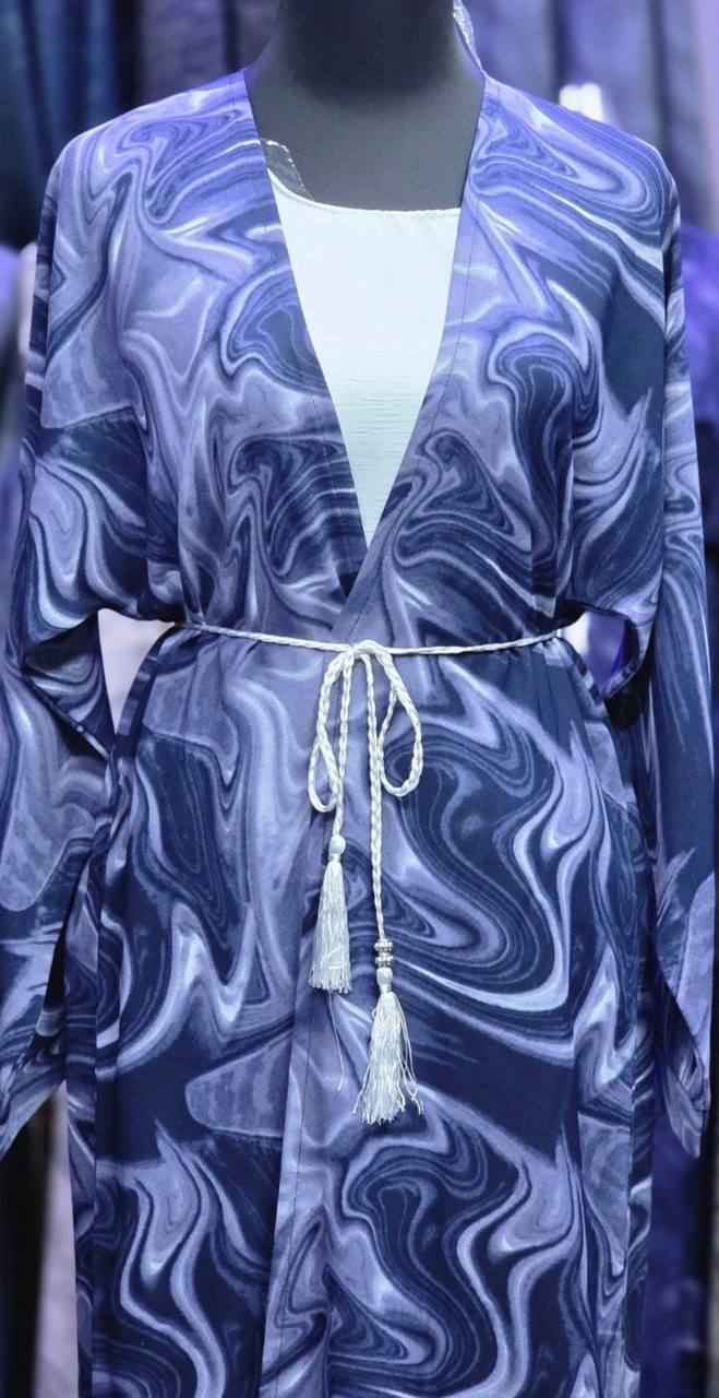 Rania Marble Collection – Dubai Open Abaya Set