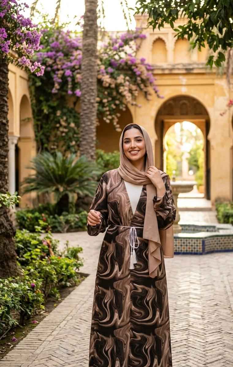Noha Dubai Open Abaya
