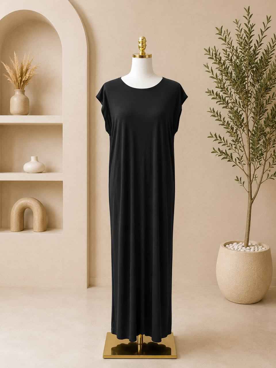 Essential Modest Slip Dress – Lycra Inner Dress