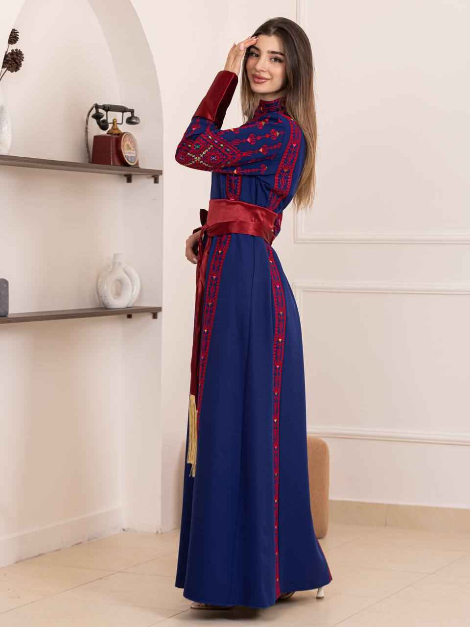 Thuraya Palestinian Embroidered Thobe