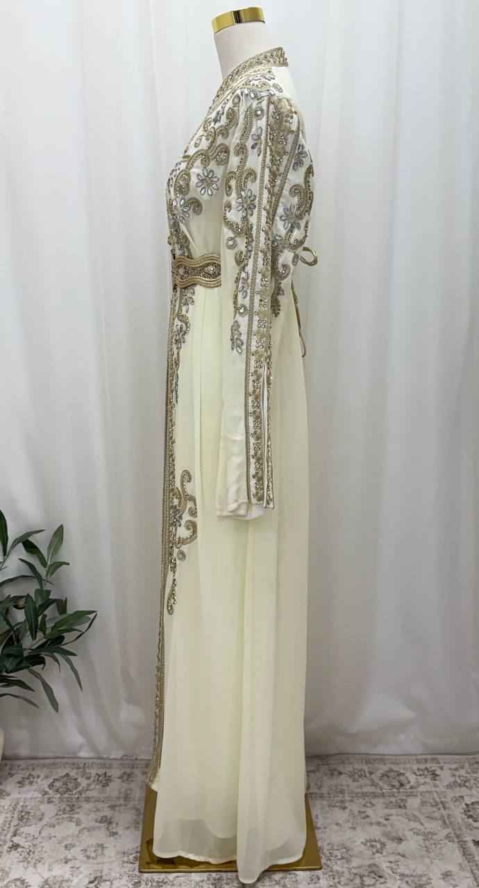 Andalus Pearl Moroccan Caftan