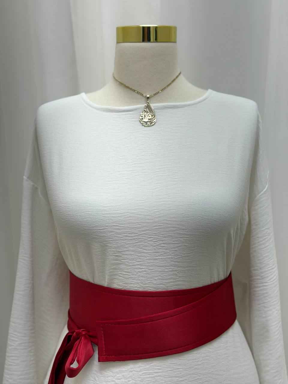 Ruby Red Satin