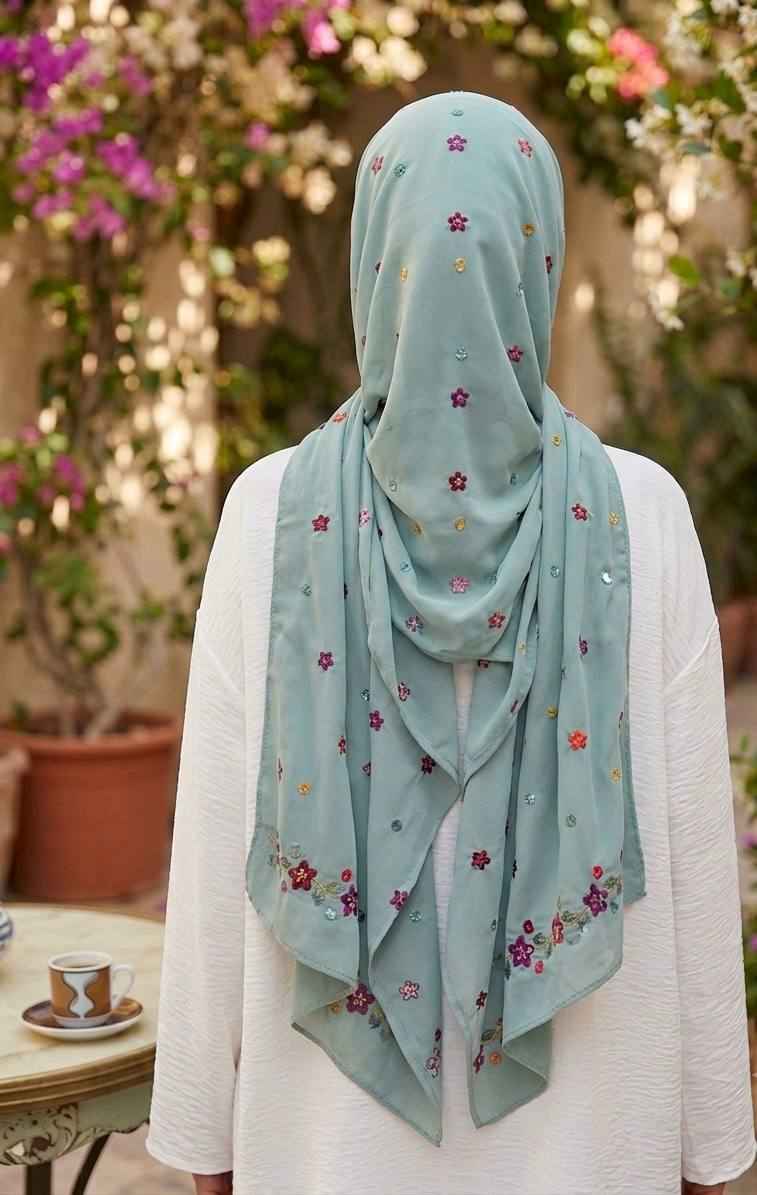 Blooming Garden Kids Hijab