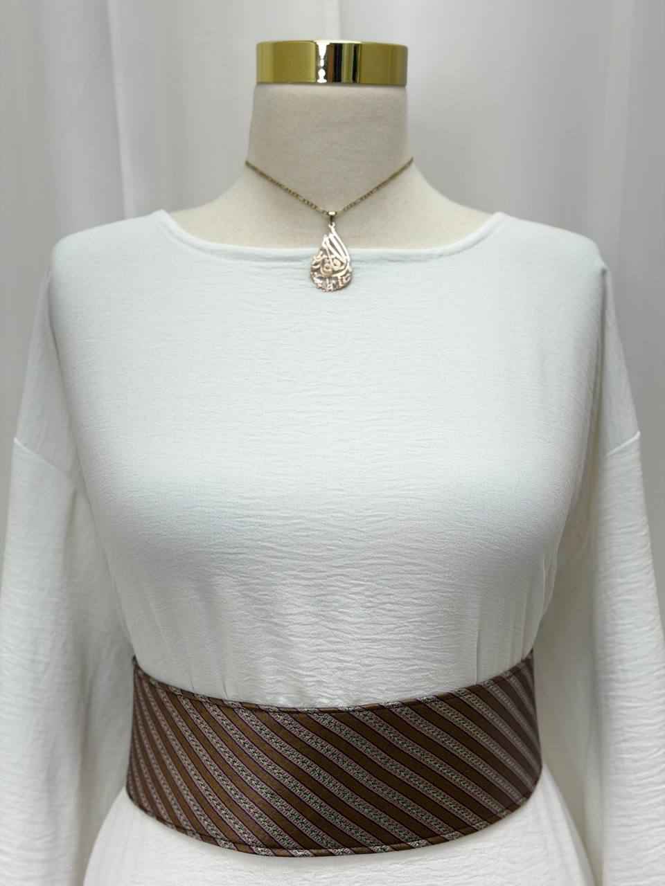 Brown Heritage Saya Belt
