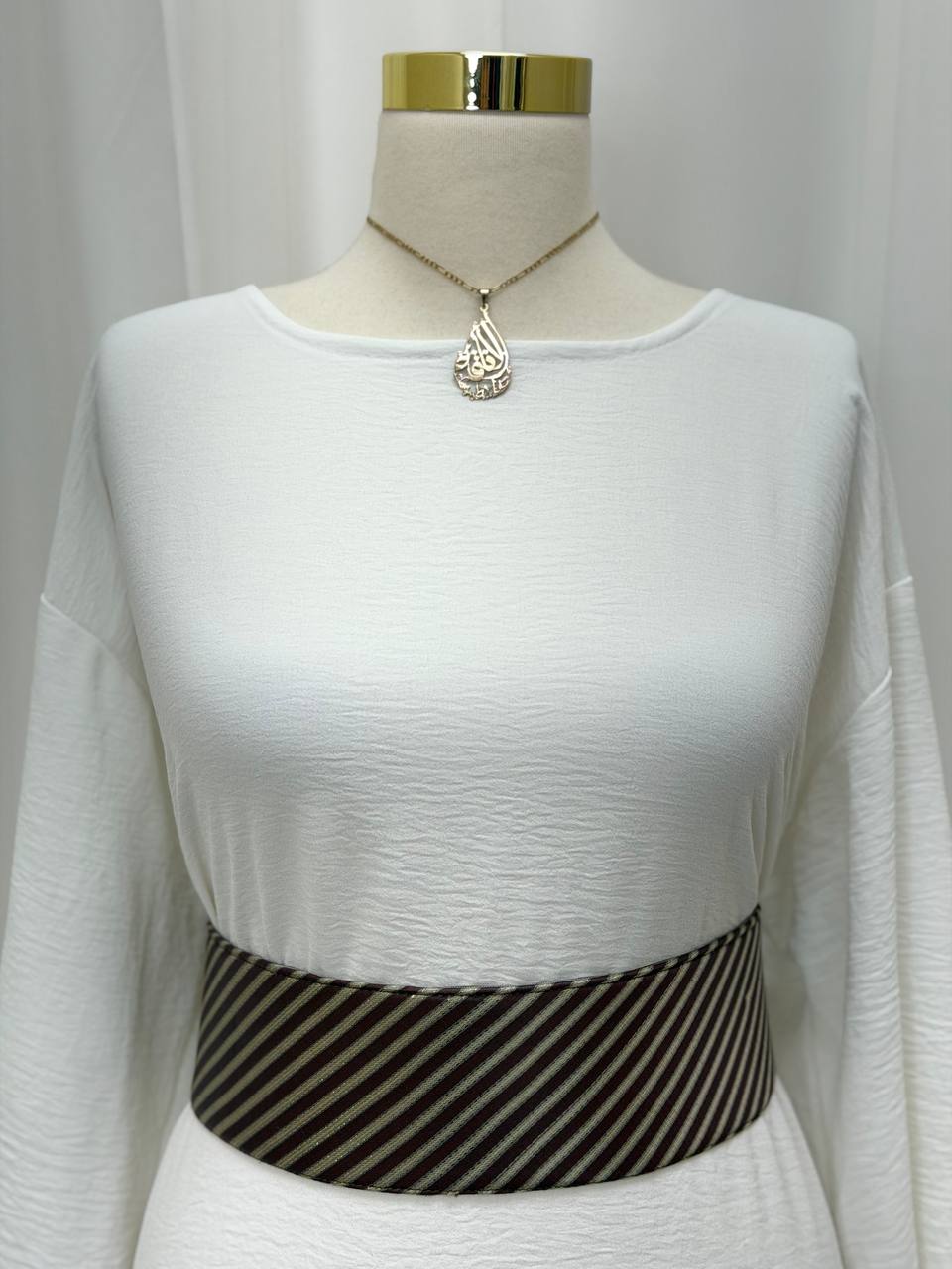 Brown Heritage Saya Belt