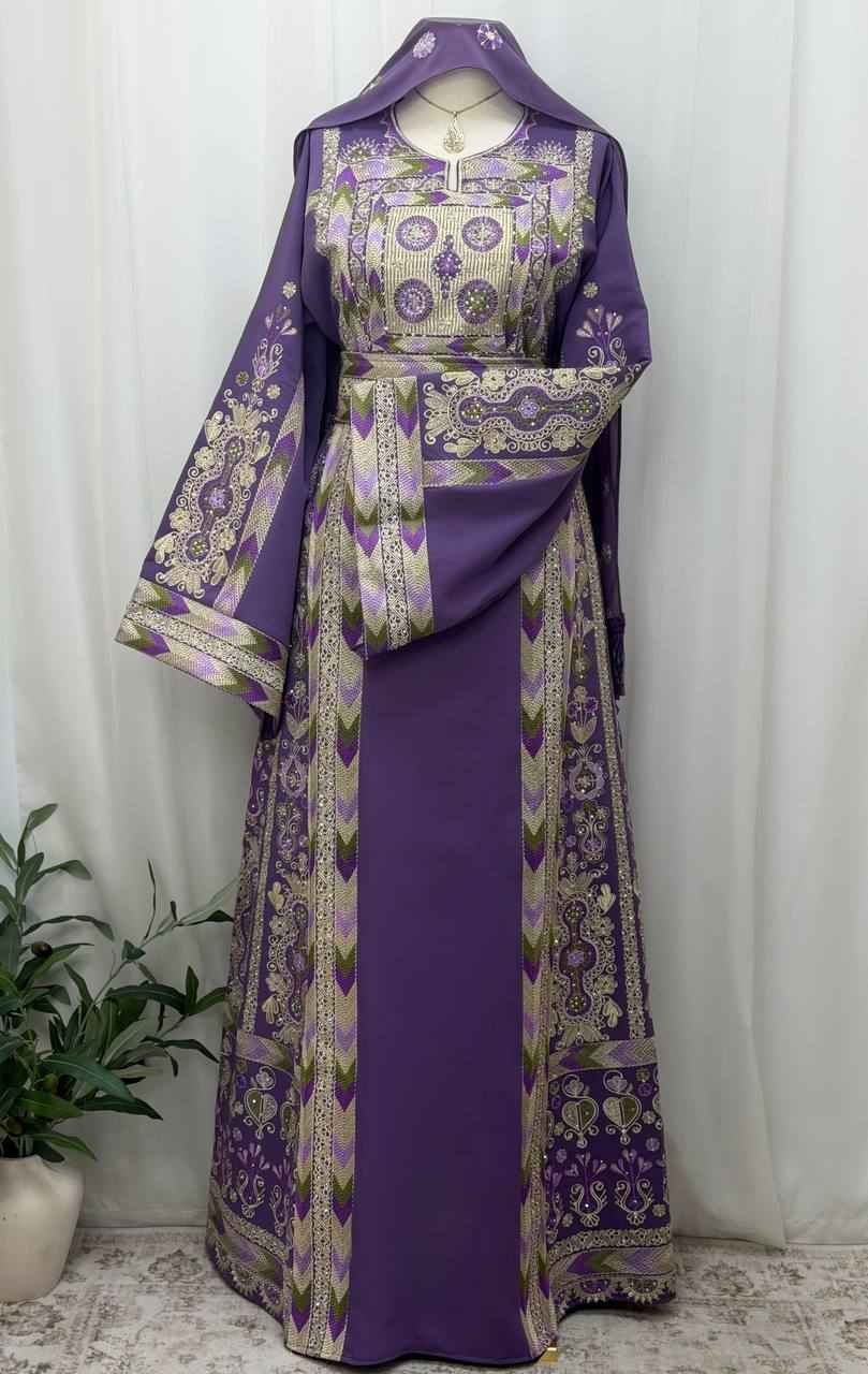 Zahra Embroidered Palestinian Thobe
