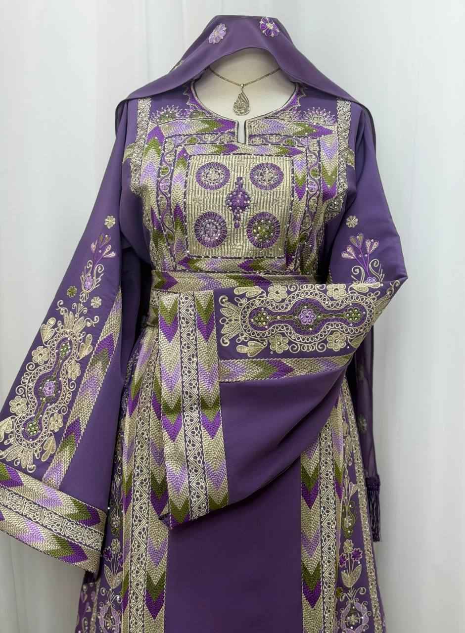 Zahra Embroidered Palestinian Thobe