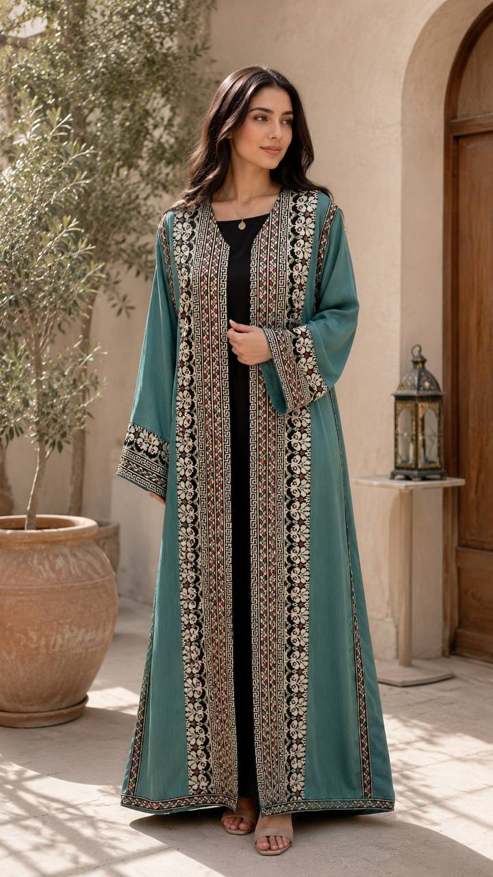 Tiraz Heritage Open Cardigan