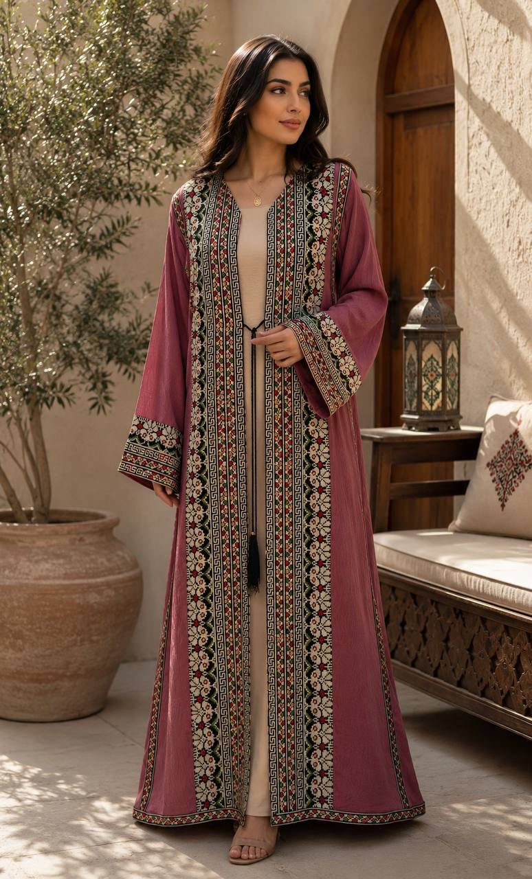 Tiraz Heritage Open Cardigan