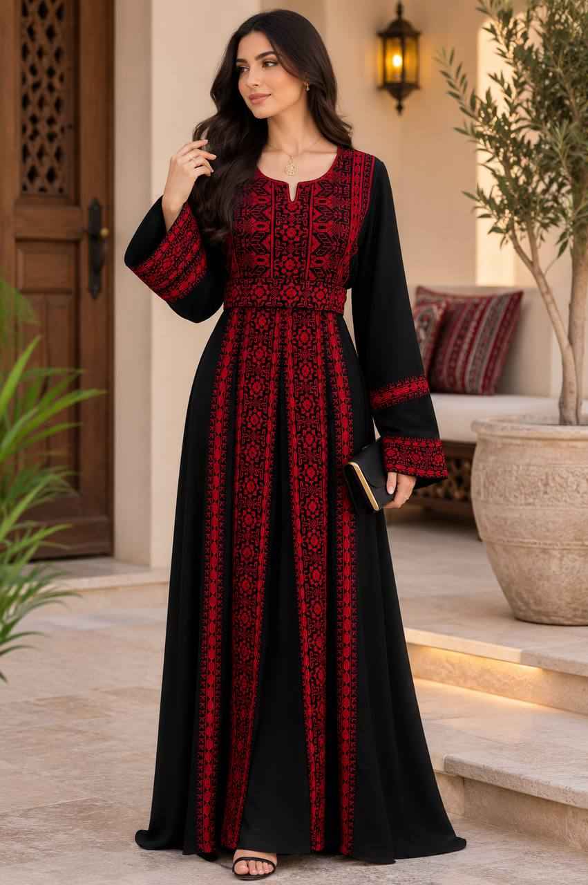 Jouri Embroidered Abaya