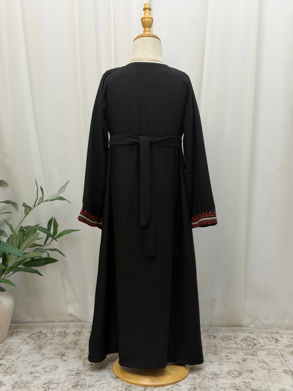 Bint Al-Khalil Embroidered Girls Abaya